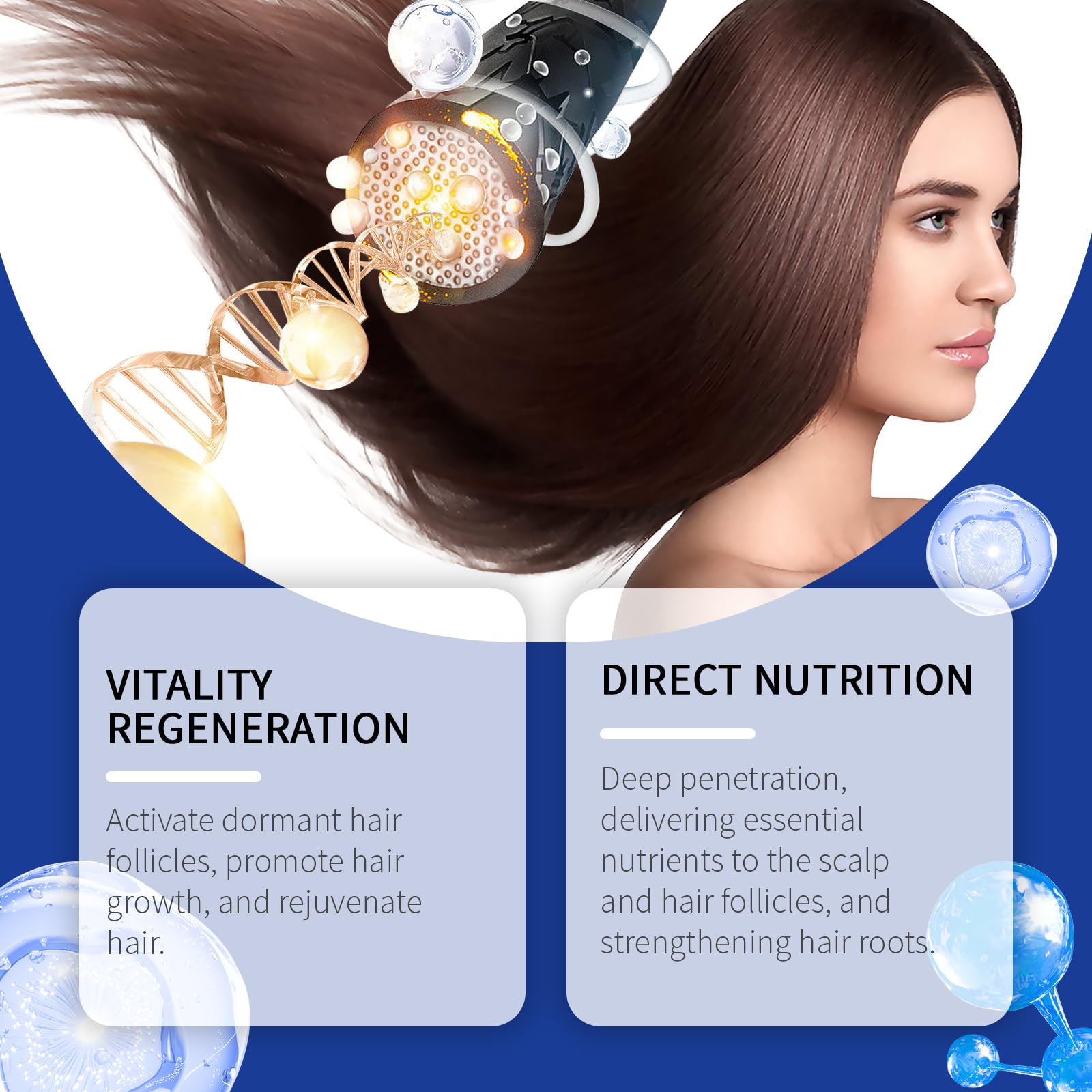 NOLUVA Copper Peptide Hair Regrowth Serum – GHK-Cu & AHK-Cu | 30ml