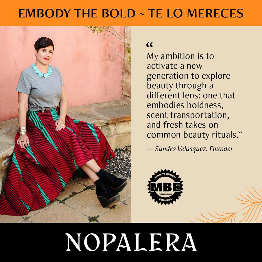 Nopalera Cactus Body Polish Tangerine — 3-in-1 Clean Beauty, Oil Cleanser, Exfoliant & Moisturizer (6 oz)