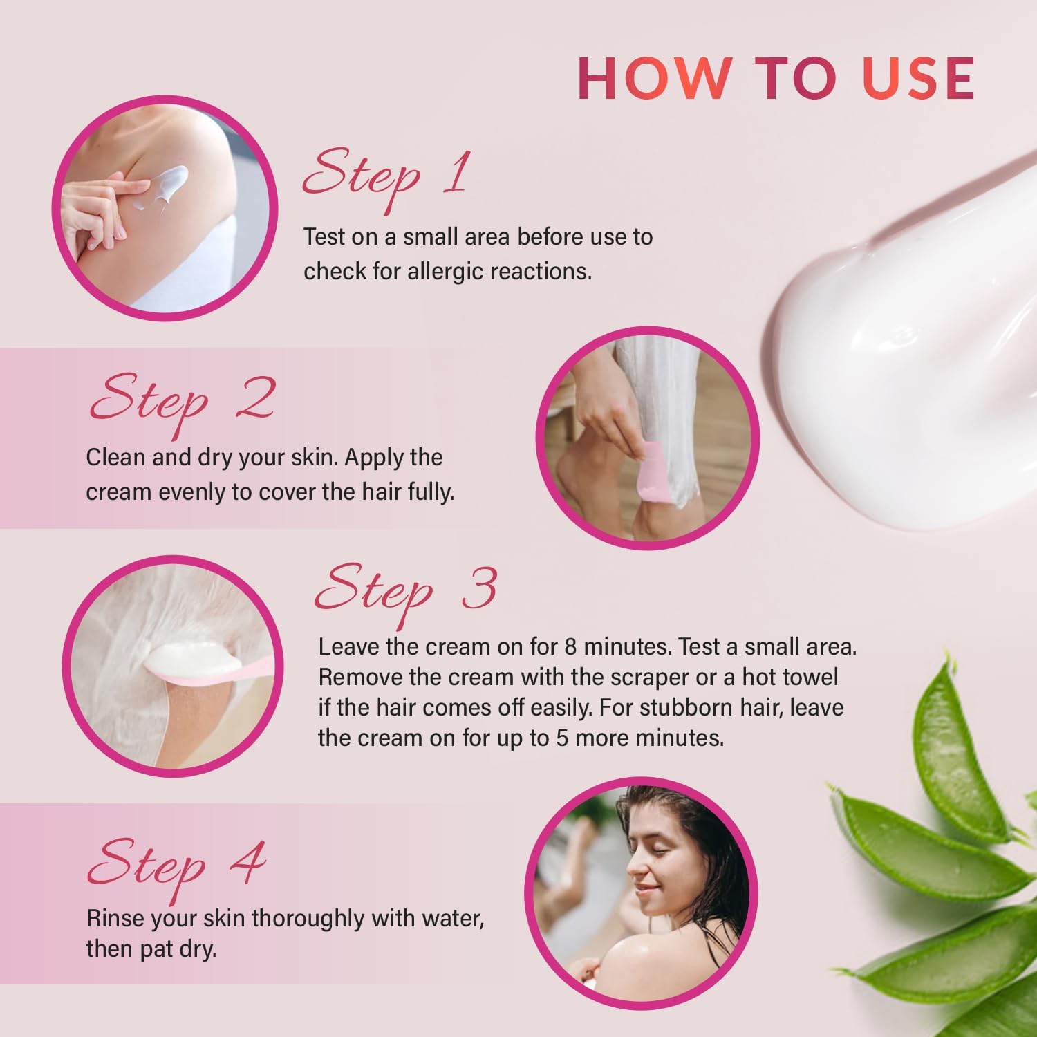 NOPUNZEL Hair Removal Cream for Women – Fast, Painless Bikini & Body Removal (5.3 oz)