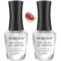 NORCICO Gel Polish Remover – Quick 3-5 Minute Gel Removal, No Foil Soaking, 30ml (2 Pcs)