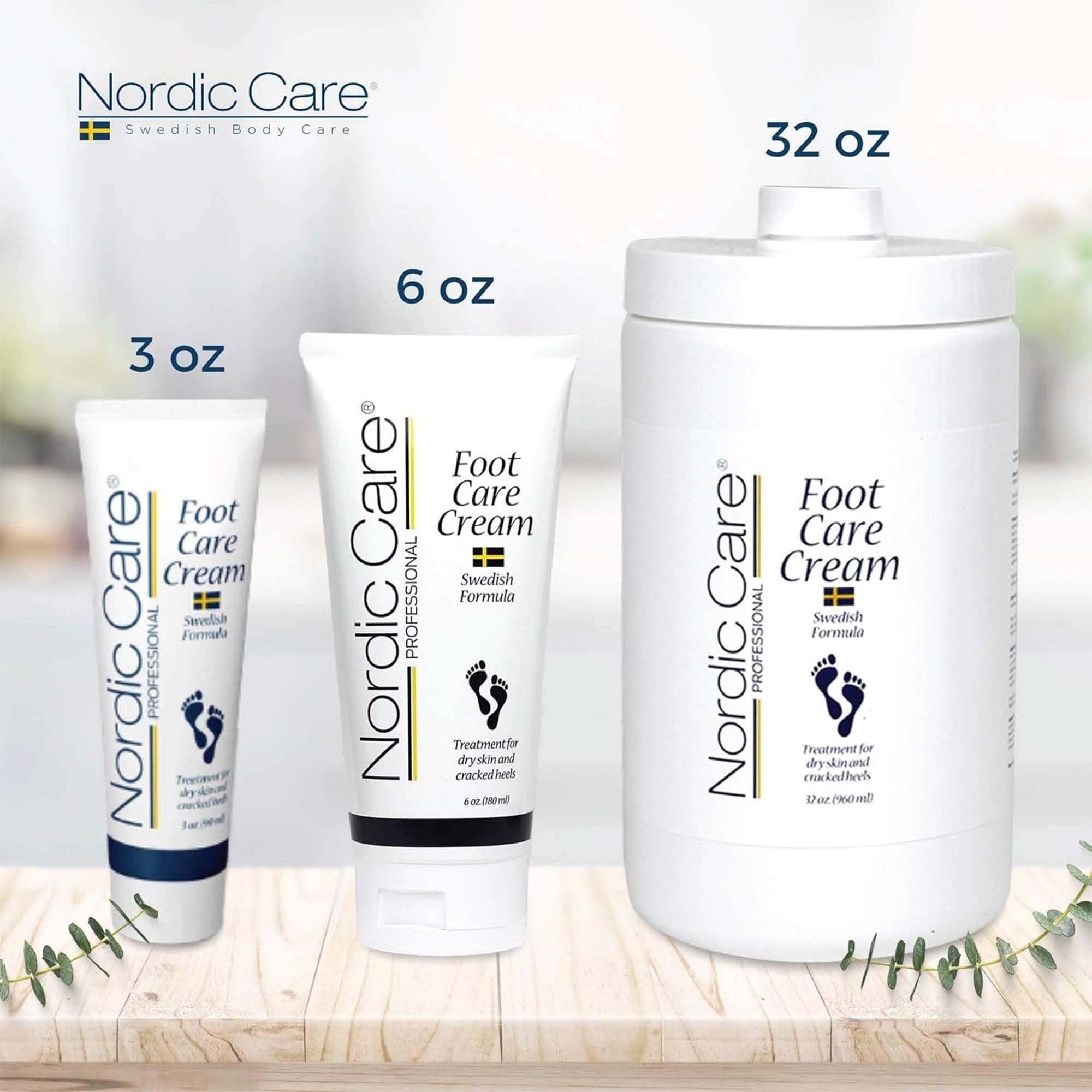Nordic Care Foot Care Cream Intensive Repair | 10% Urea for Dry Feet & Cracked Heels