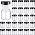 Norme 24 Pcs 4 oz Glass Jars with Lids — Leakproof, Airtight Storage for Cosmetics & DIY Projects