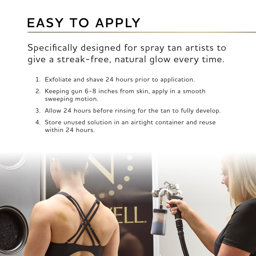Norvell Cosmo Spray Tan Solution – Long-Lasting Bronze Self Tanner, 34 fl oz