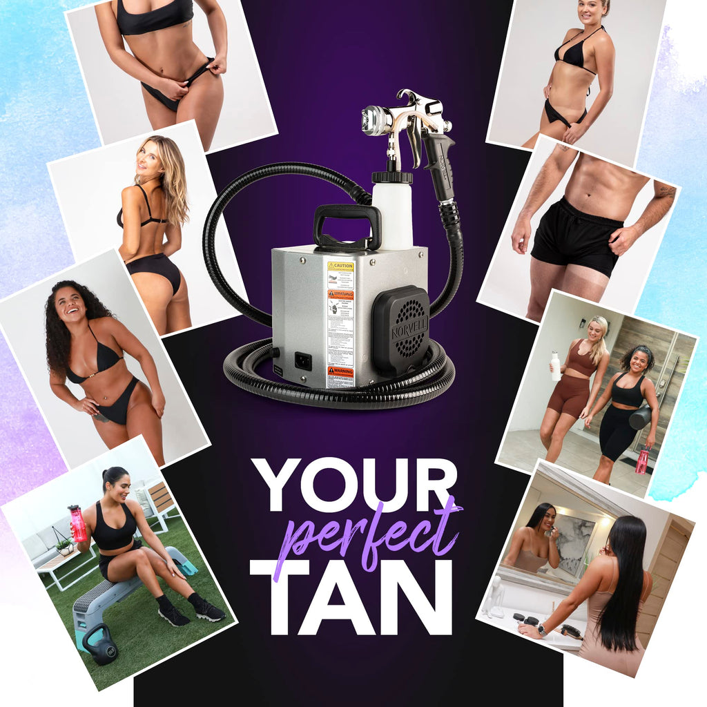 Norvell Mobile Z3000 HVLP Spray Tan Machine – 10ft Hose & Z-Gun