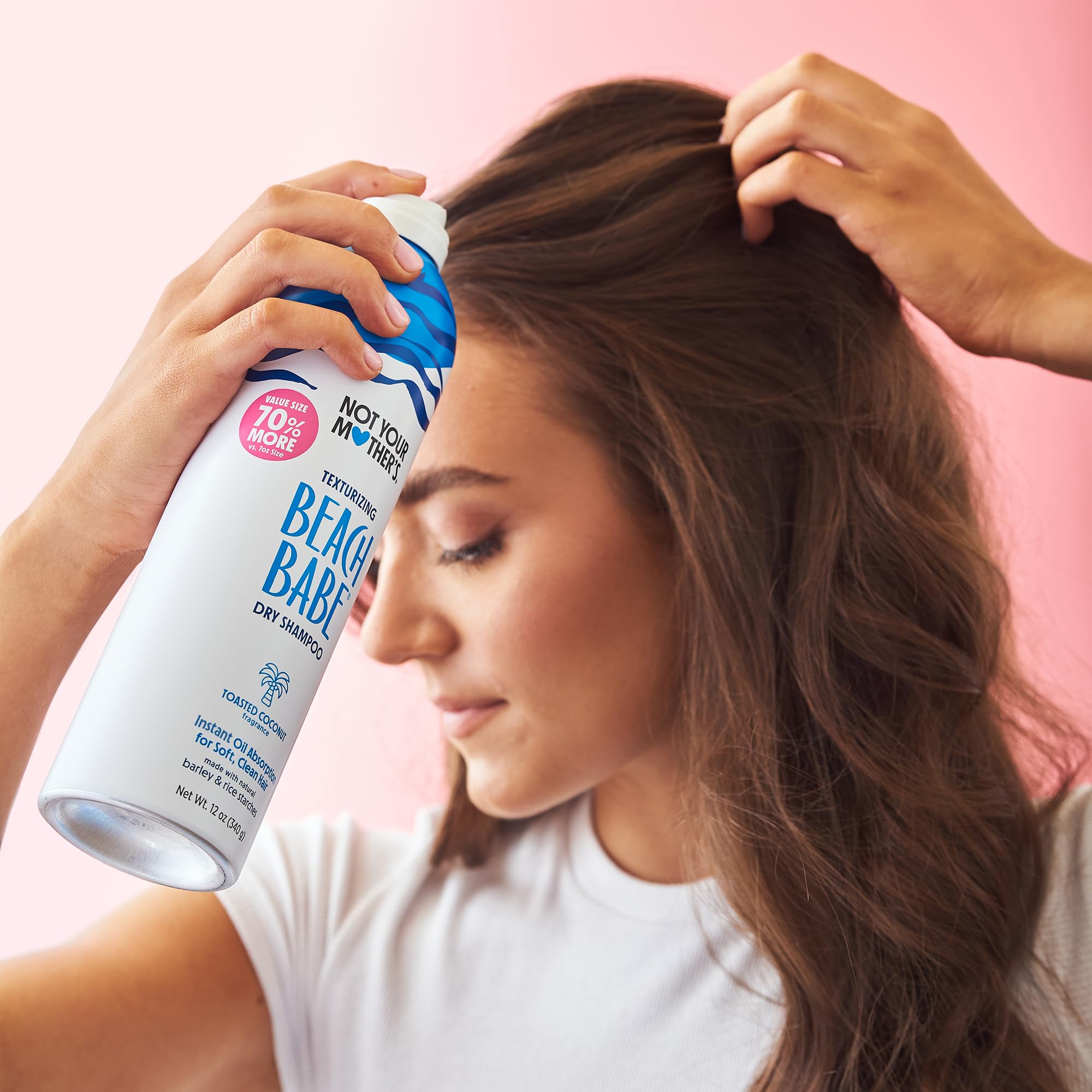 Not Your Mother's Beach Babe Dry Shampoo 2-Pack – 12 oz Each | Toasted Coconut