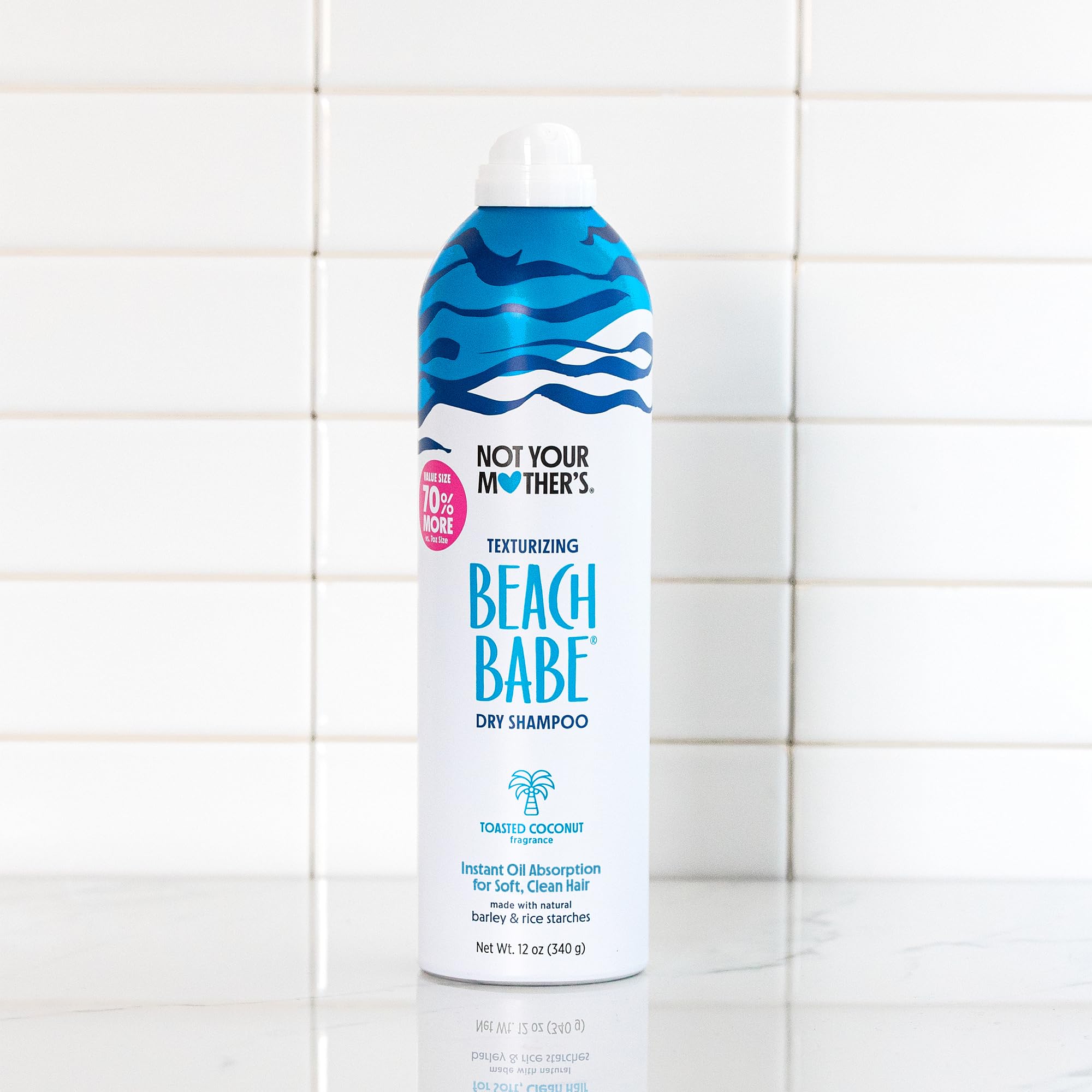 Not Your Mother's Beach Babe Dry Shampoo 2-Pack – 12 oz Each | Toasted Coconut