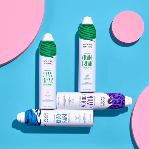 Not Your Mother's Clean Freak Refreshing Jumbo Dry Shampoo (2-Pack) – 12 oz Each | Fresh Citrus