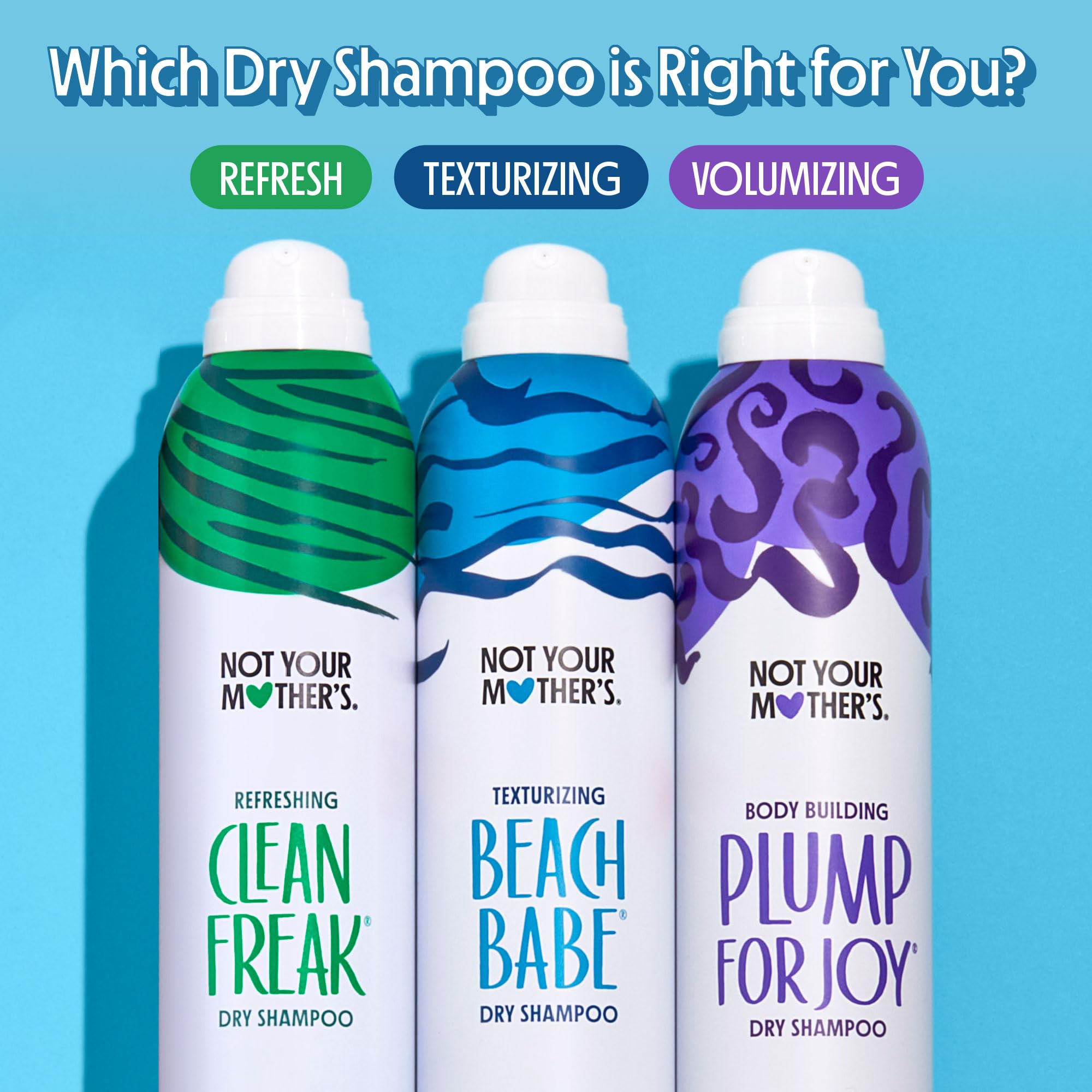 Not Your Mother's Clean Freak Refreshing Jumbo Dry Shampoo (2-Pack) – 12 oz Each | Fresh Citrus