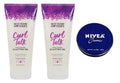 Not Your Mother's Curl Talk Frizz Control Sculpting Gel 6 Oz Pack of 3 — Includes 1 Oz Travel Body Cream