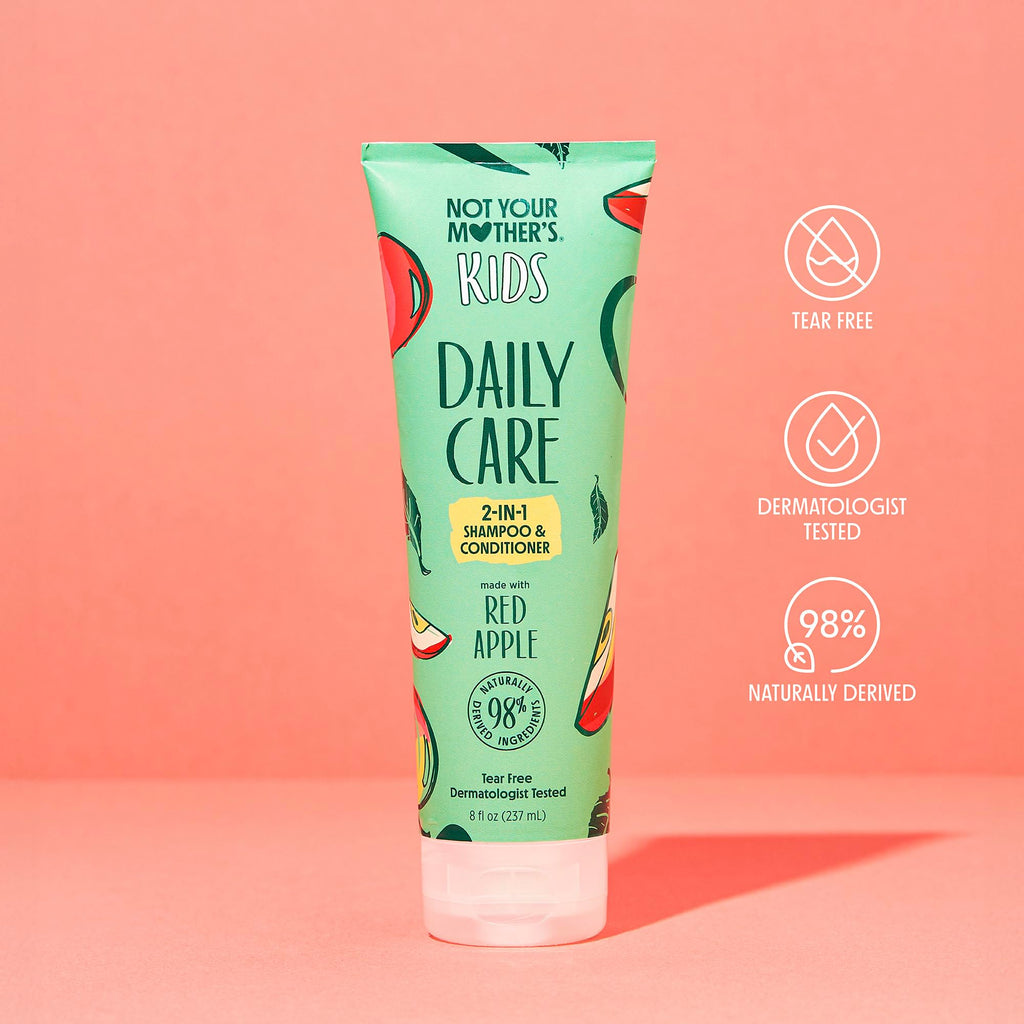 Not Your Mother's Kids Daily Care 2-in-1 Shampoo & Conditioner + 3-in-1 Detangler (2-Pack) – All Hair Types