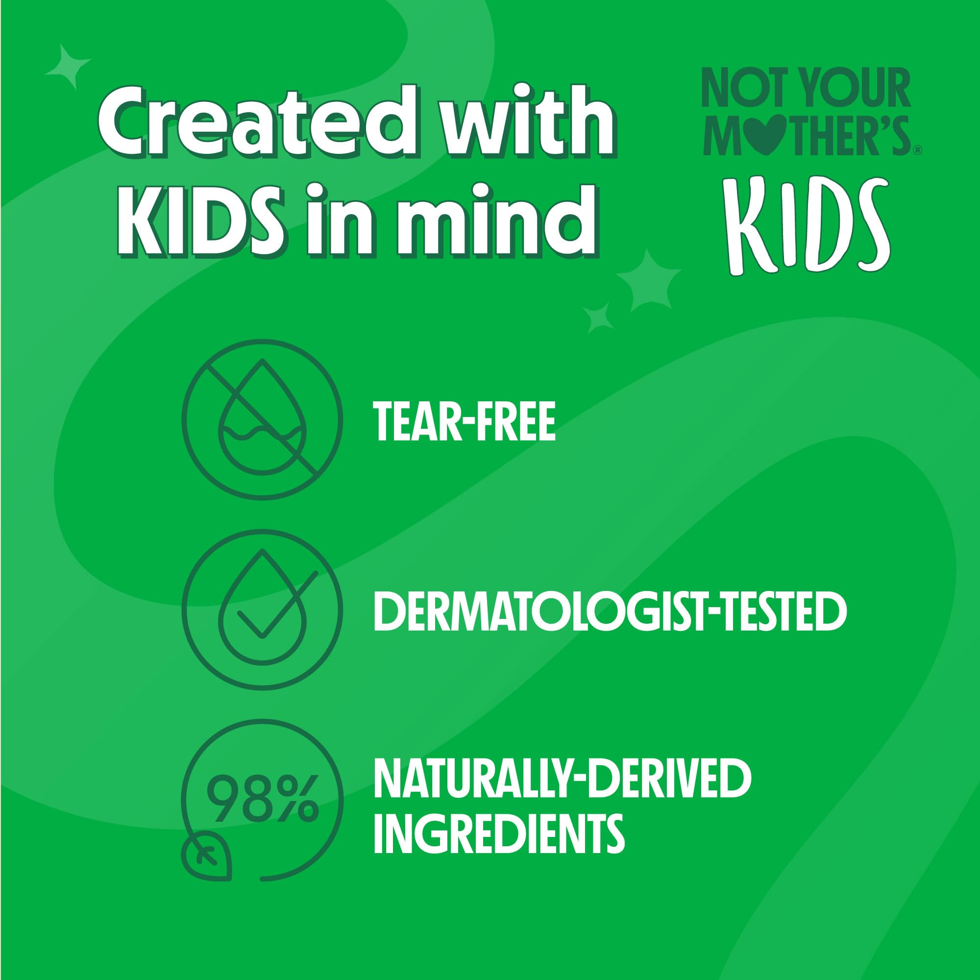 Not Your Mother's Kids Daily Care Bundle — Fragrance Free Shampoo, Conditioner & Detangler (3-Pack)