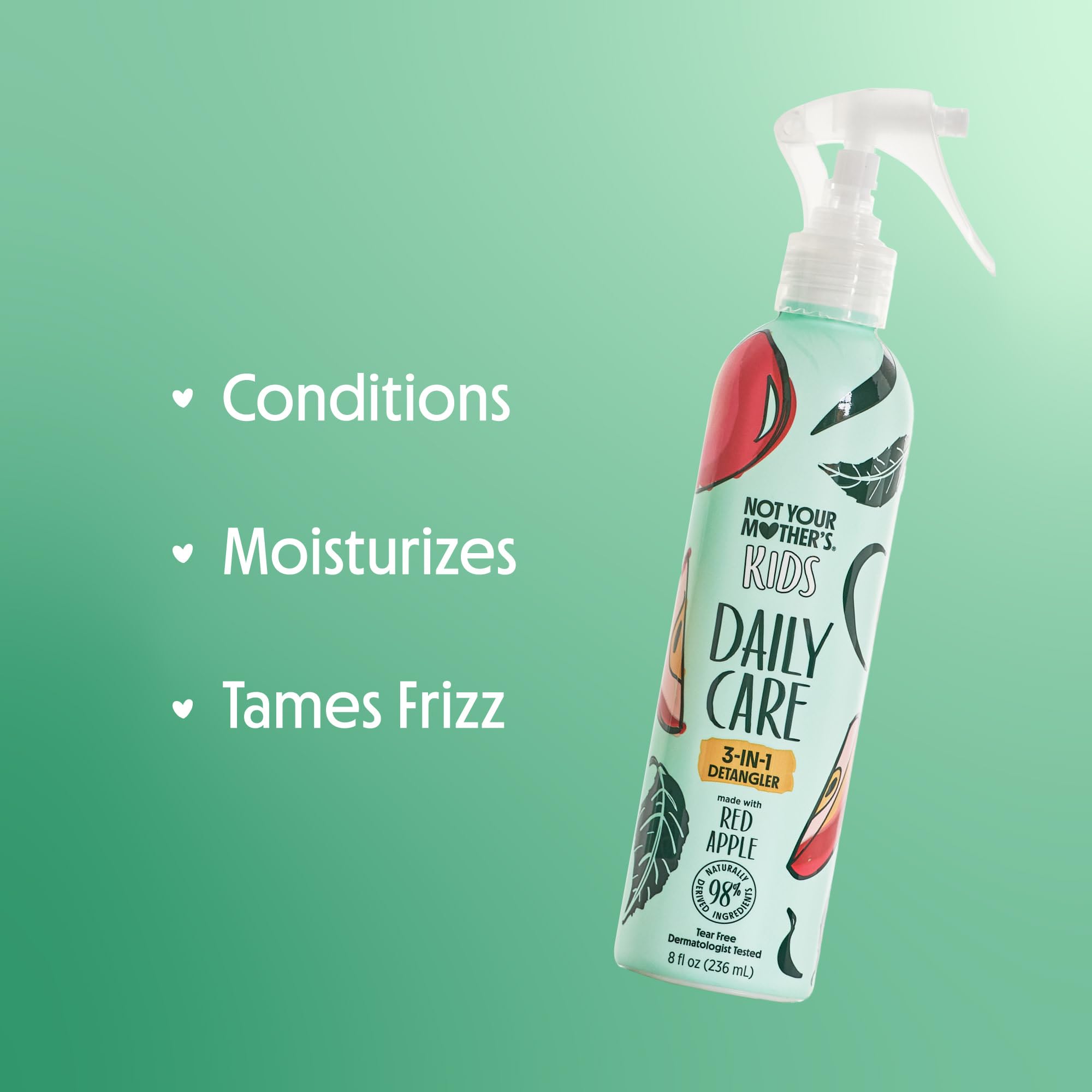 Not Your Mother's Kids Daily Care 2-in-1 Shampoo & Conditioner + 3-in-1 Detangler (2-Pack) – All Hair Types