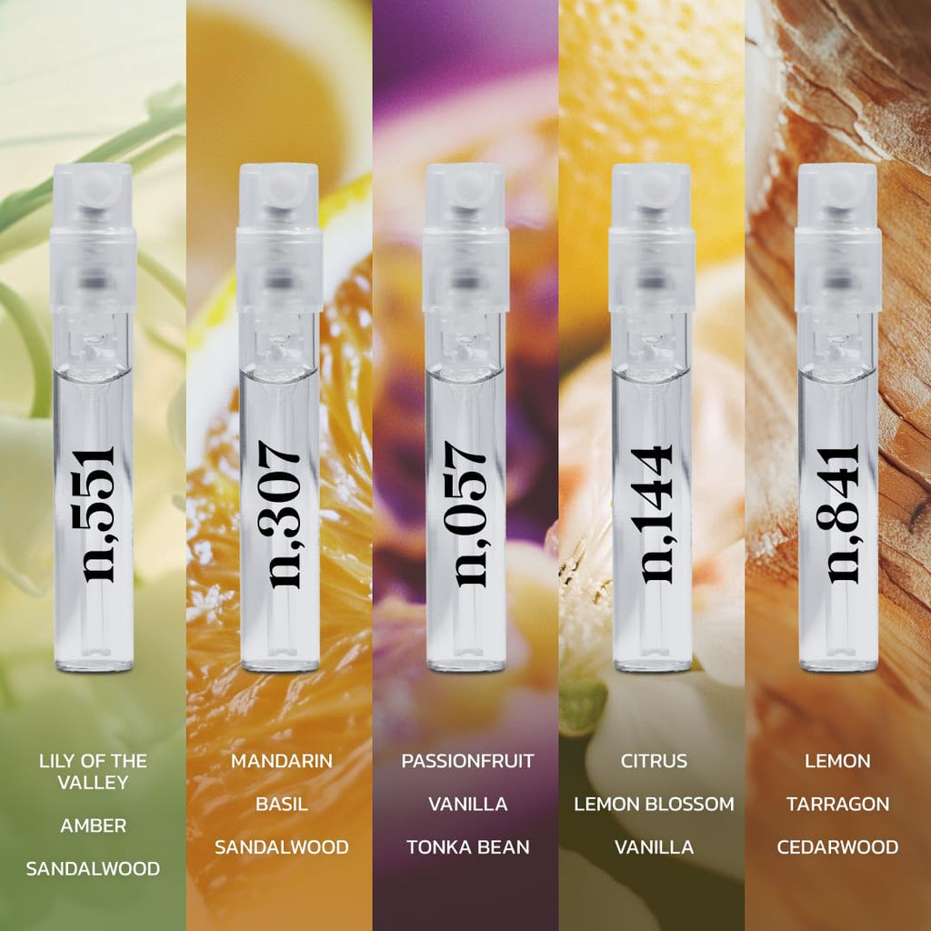 Noteworthy Fragrance Sampler Set – Luxury Perfume Samples + Credit toward 100ml