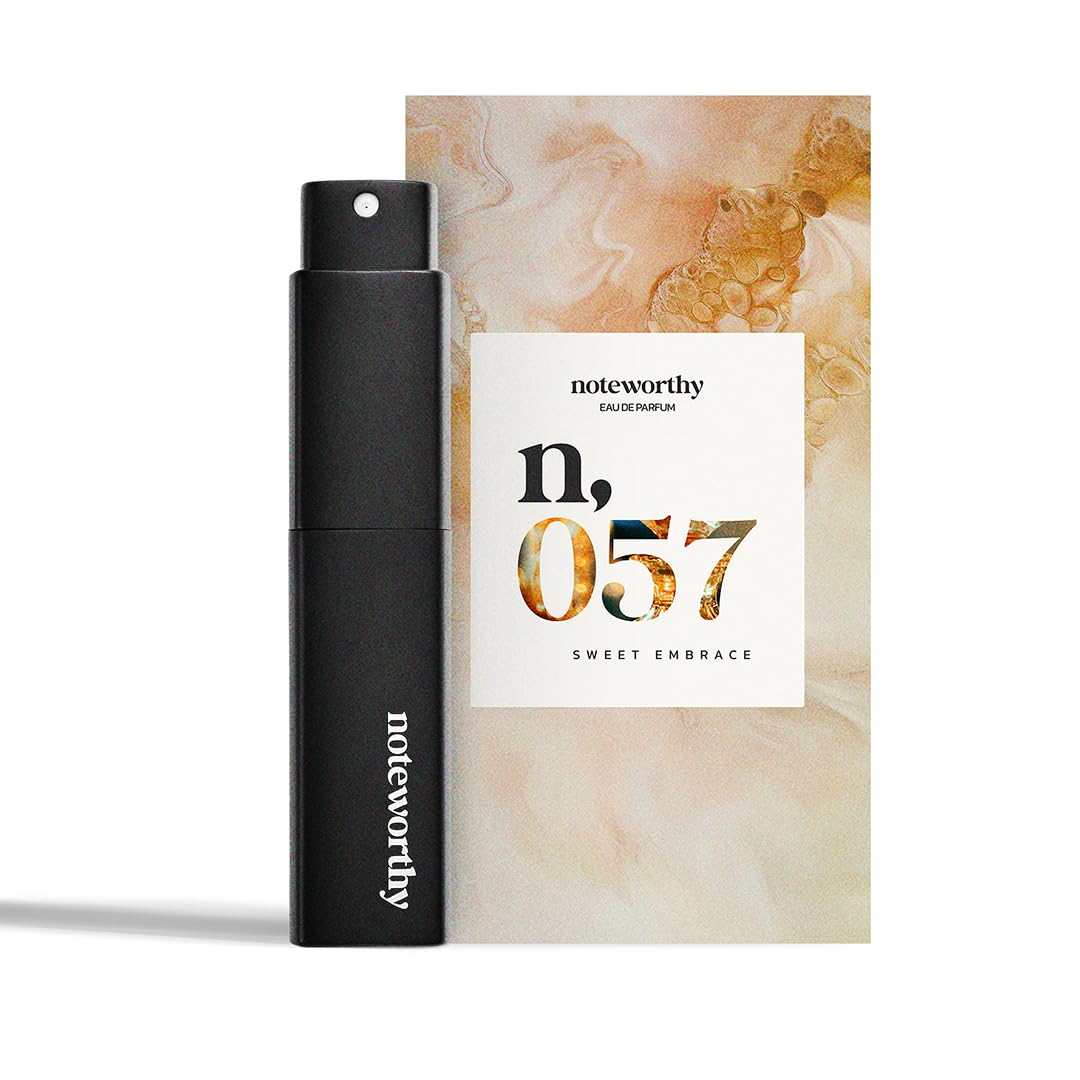 Noteworthy n057 Eau De Parfum – Vanilla, Passionfruit & Tonka Bean | Long-Lasting Unisex Fragrance (Travel)