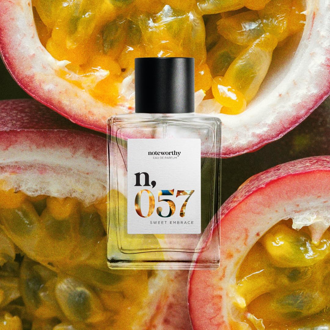 Noteworthy n057 Sweet Embrace Eau de Parfum – Vanilla & Passionfruit, Long-Lasting Unisex (50ml)