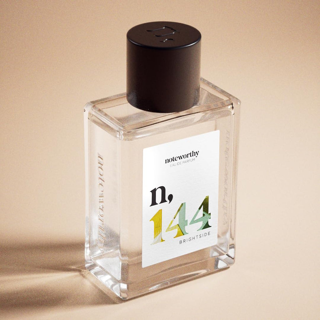 Noteworthy n,144 Brightside Eau De Parfum – Citrus & Vanilla | Unisex Perfume, 50ml