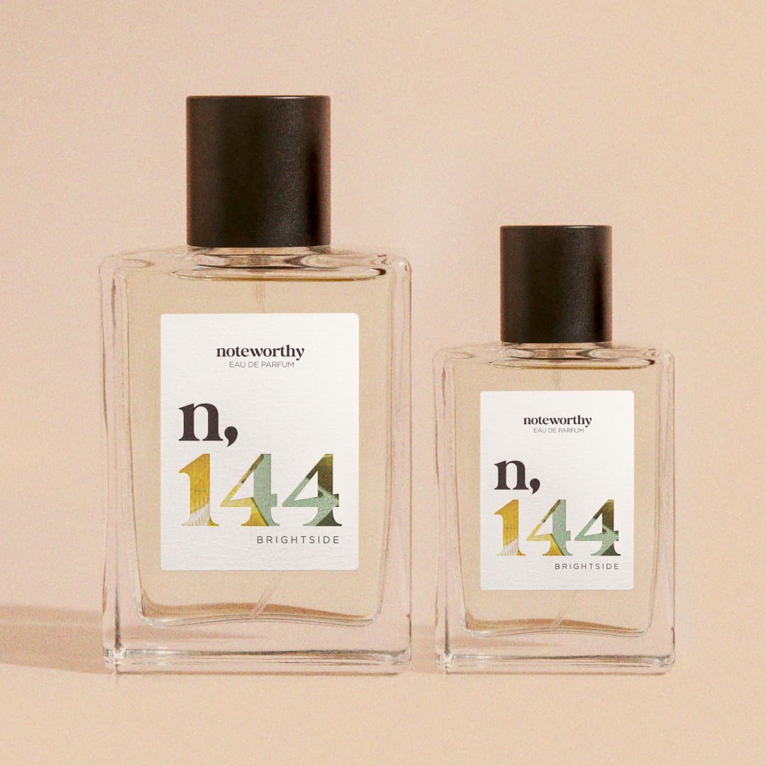Noteworthy n,144 Brightside Eau De Parfum – Citrus & Vanilla | Unisex Perfume, 50ml