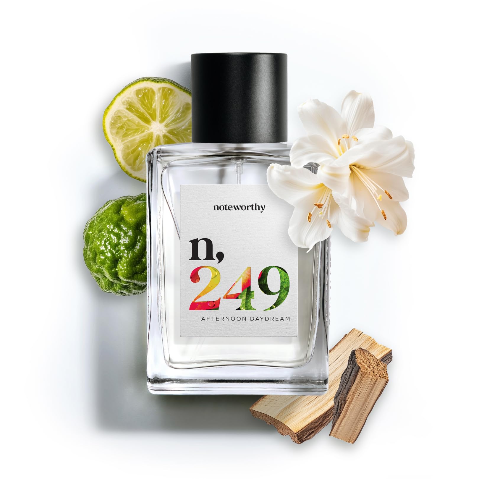 Noteworthy N,249 Afternoon Daydream Eau de Parfum – Bergamot, Ginger Lily, Wood | Unisex 100ml