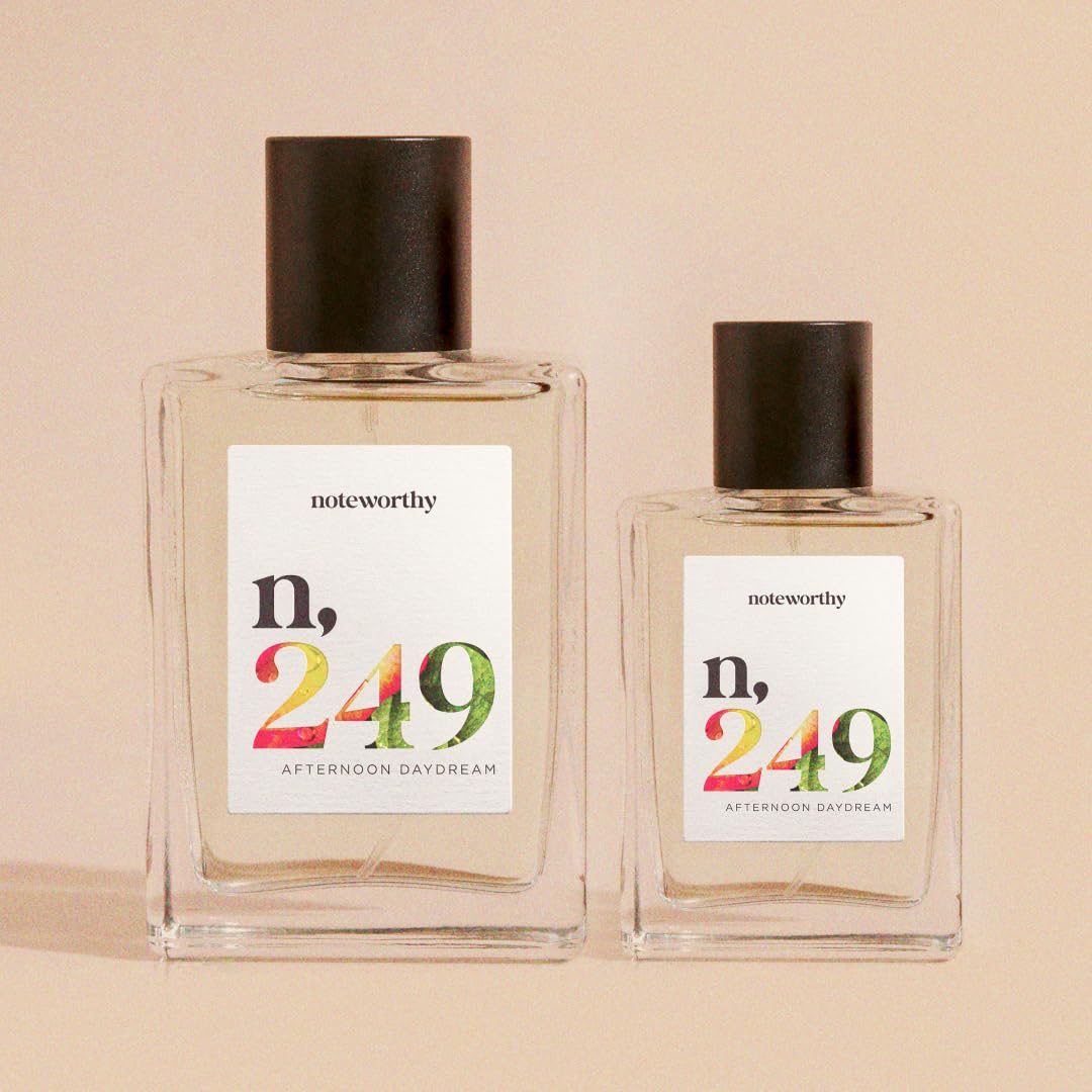 Noteworthy N,249 Afternoon Daydream Eau de Parfum – Bergamot, Ginger Lily, Wood | Unisex 100ml