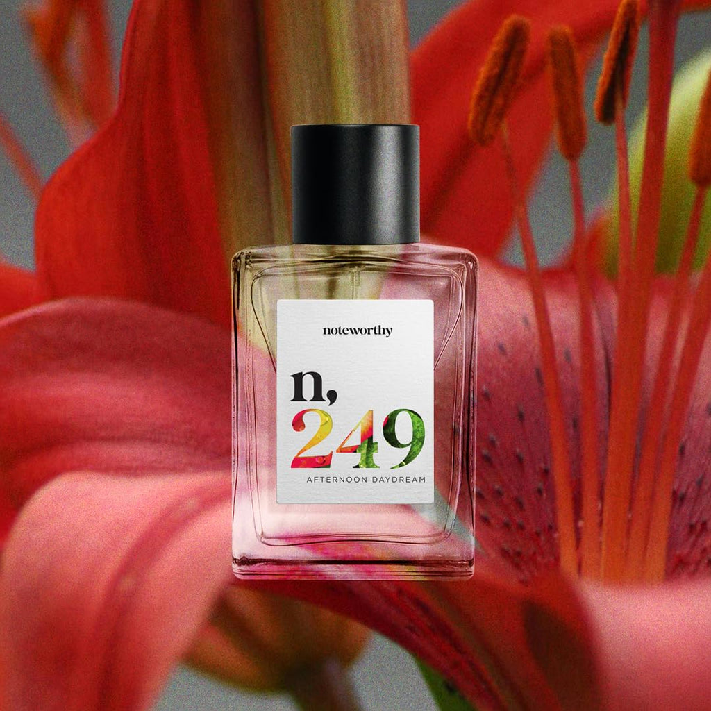 Noteworthy N,249 Afternoon Daydream Eau de Parfum – Bergamot, Ginger Lily, Wood | Unisex 100ml