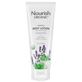 Nourish Organic Lavender Mint Body Lotion – Hydration for Dry Skin (8 oz) + Cotton Round