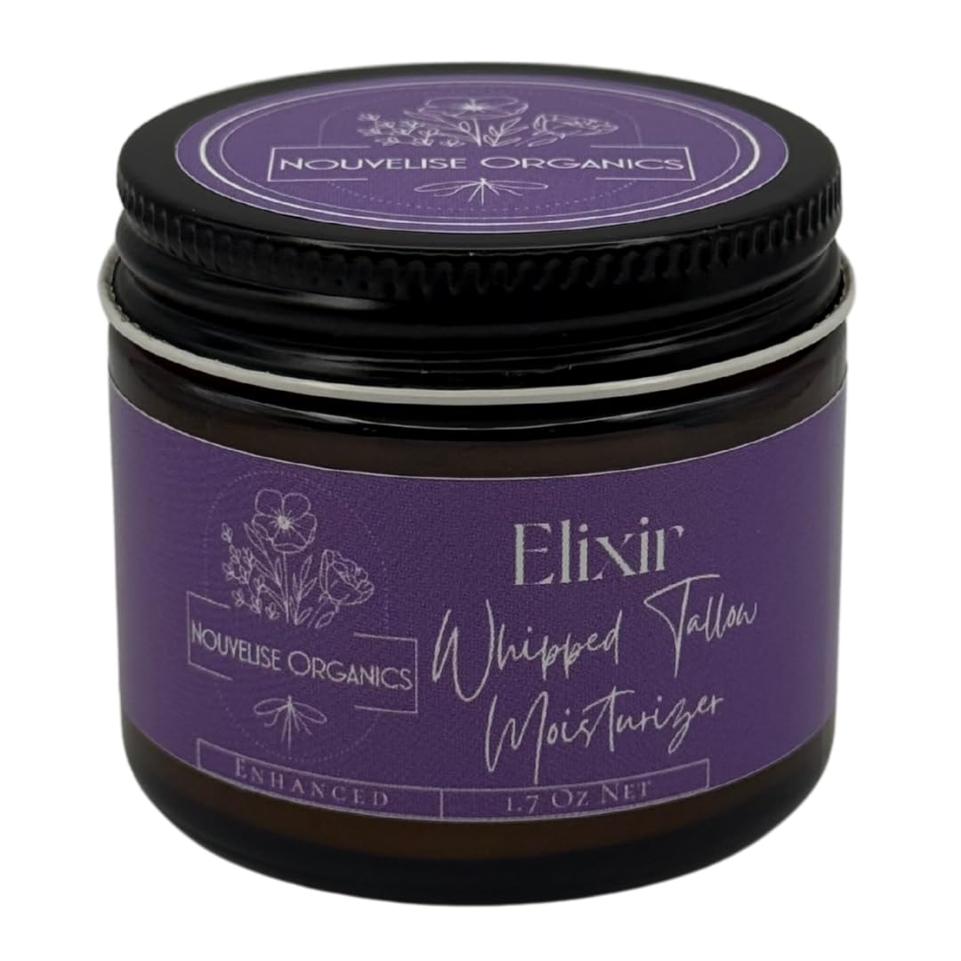 Elixir Whipped Tallow Moisturizer – Lavender, Cistus & Cedarwood | Nouvelise Organics