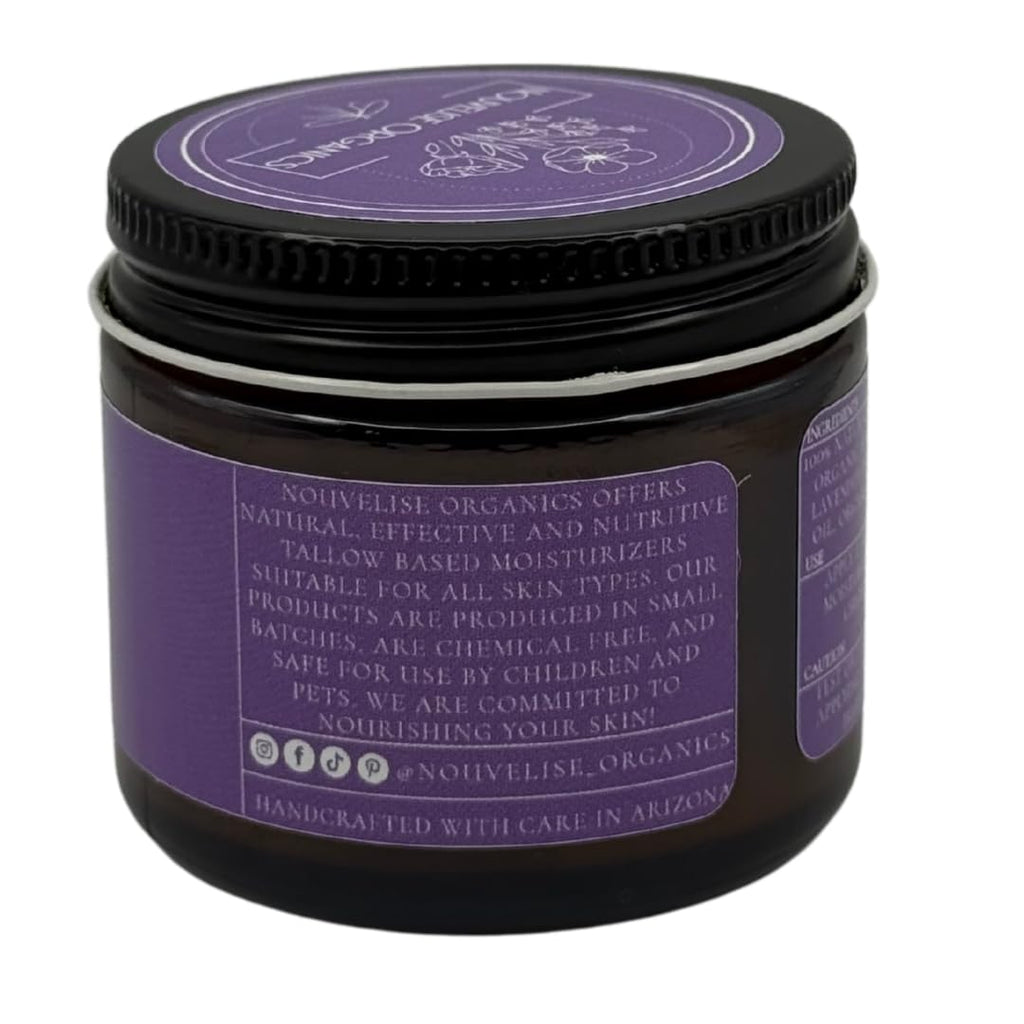 Elixir Whipped Tallow Moisturizer – Lavender, Cistus & Cedarwood | Nouvelise Organics