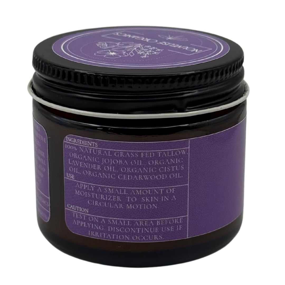 Elixir Whipped Tallow Moisturizer – Lavender, Cistus & Cedarwood | Nouvelise Organics