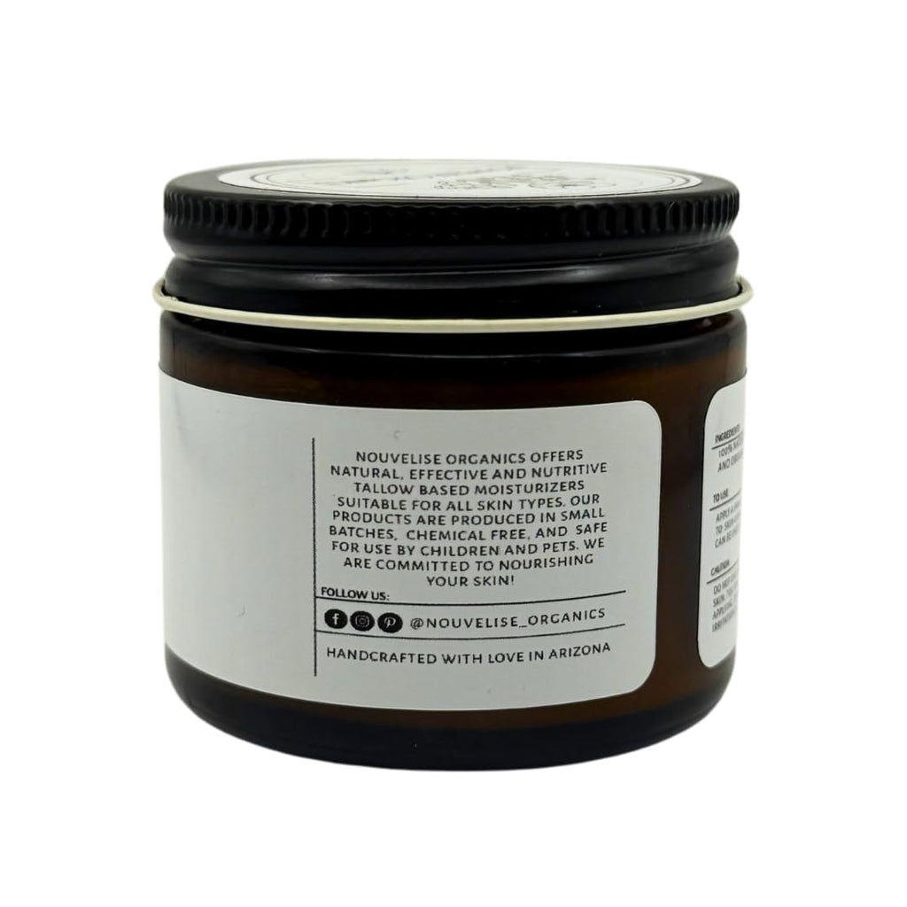Nouvelise Organics Pure Whipped Tallow Moisturizer — Unscented, 1.7oz