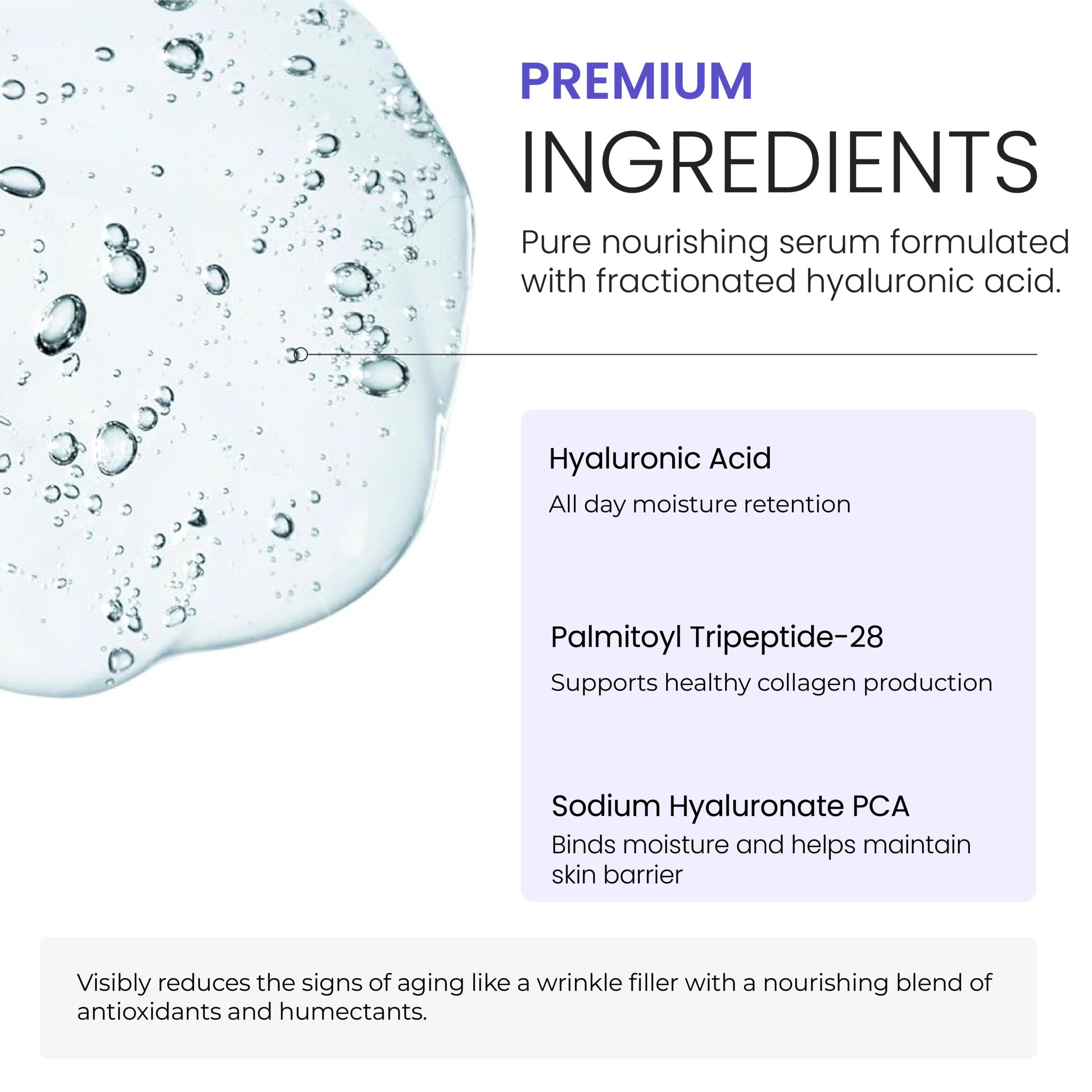 Nova Derm Institute Lightweight Hydrating Serum – Oil-Free, Fragrance-Free for Sensitive Skin