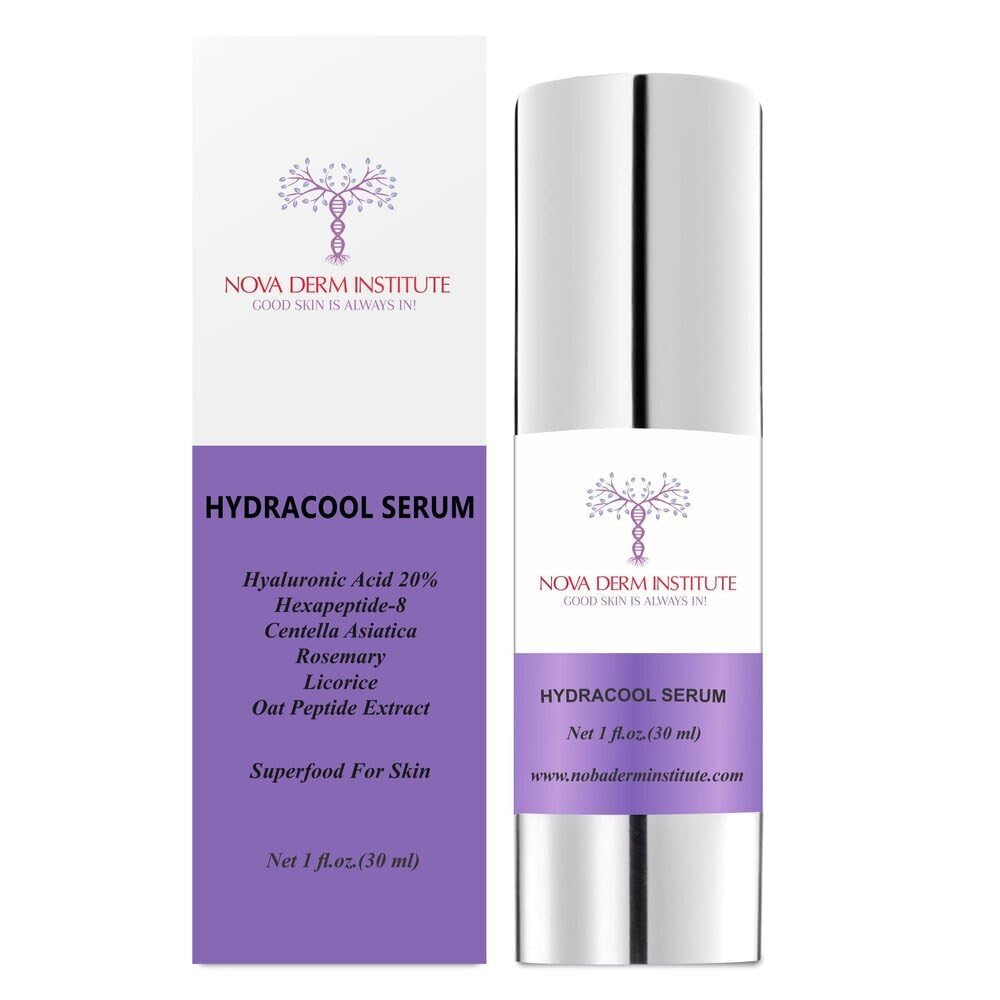 Nova Derm Institute Lightweight Hydrating Serum – Oil-Free, Fragrance-Free for Sensitive Skin