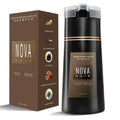 Nova Hair Dye Shampoo 3-in-1 for Men & Women – Gray Coverage, Natural Formula, 200ml