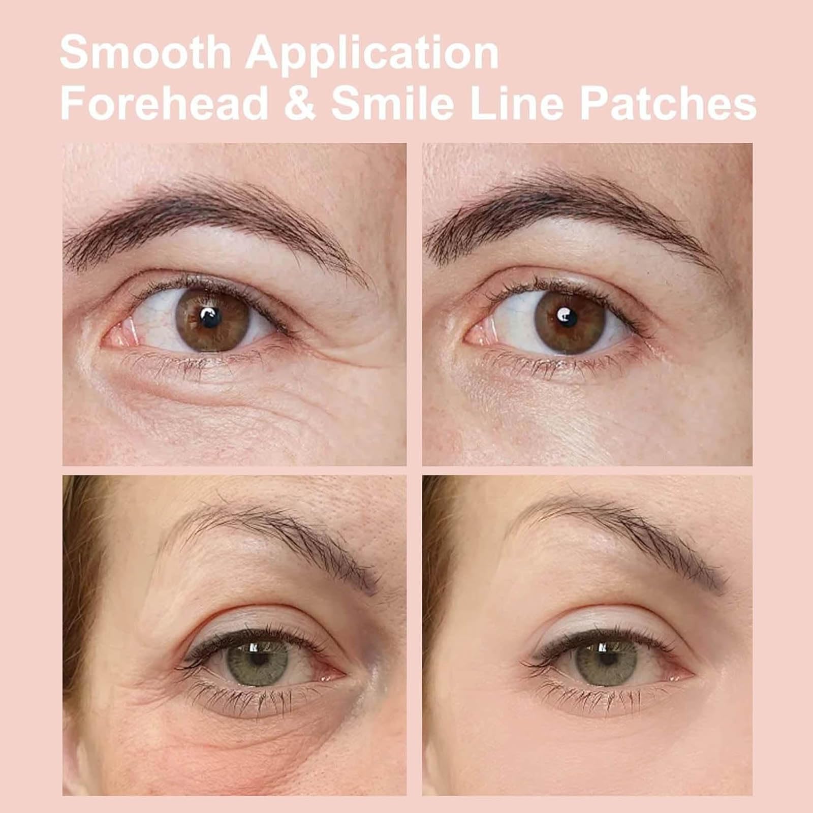NOVALIFT Kunnozz Micro Eye Patches – Puffy Eyes, Dark Circles, Smile Lines & Forehead Hydration (2 Boxes)