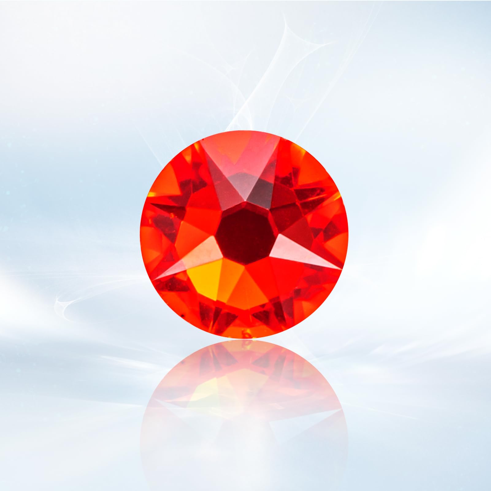 Novani Red Rhinestones 1440pcs – Flat Back SS20 4.6-4.8mm (Style 2088) for Nail Art & Crafts
