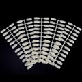 Noverlife 600PCS Flat False Nail Tips for Color Display Book & Practice