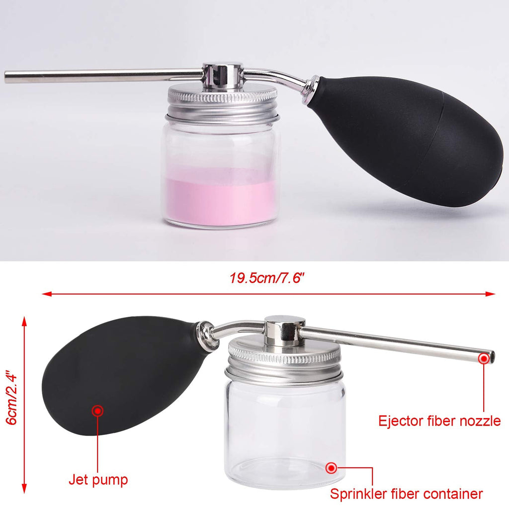 Noverlife Powder Spray Bottle 12.5G – Hair Building Fiber Duster & Precise Hairline Applicator