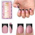 NOVO OVO Short Sharp Square Nail Tips Berry Pink – 240 pcs, 15 Sizes, Soft Gel Full Cover with Builder Gel & Top Coat