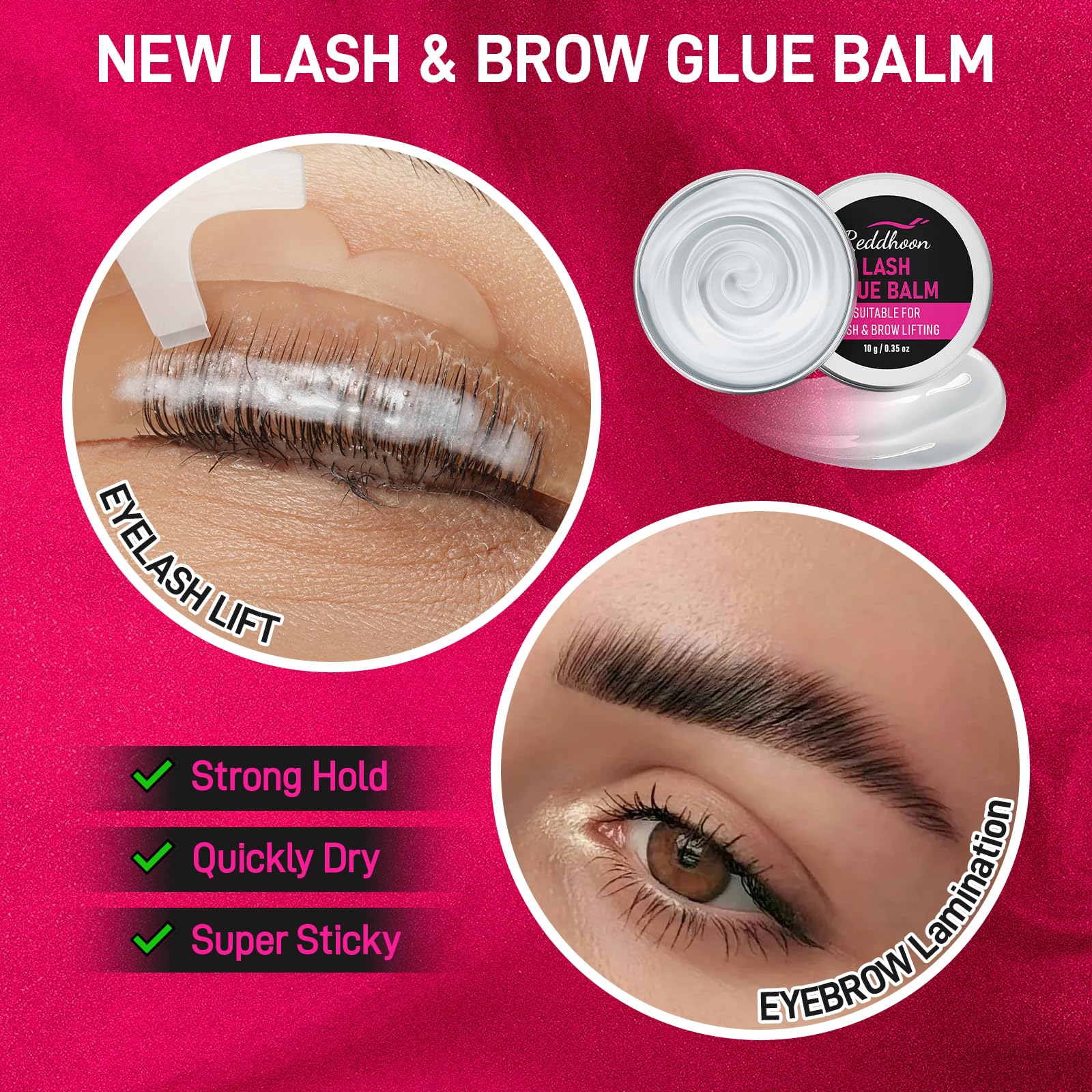 Novobey 6-in-1 Lash Lift & Brow Lamination Kit – Curl, Color, and Complete Tools for Home Use