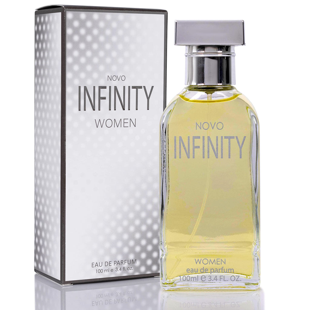 NovoGlow Infinity for Women – Eau de Parfum Spray 3.4 oz | Citrus, Floral & Musk