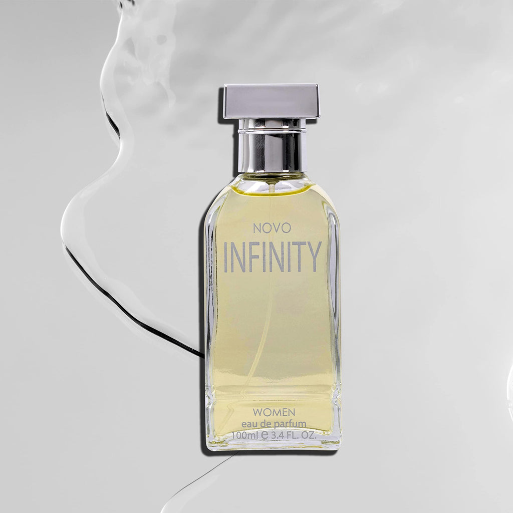 NovoGlow Infinity for Women – Eau de Parfum Spray 3.4 oz | Citrus, Floral & Musk