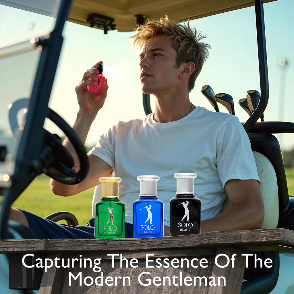 NovoGlow Solo 4-Piece Mini Fragrance Set for Men – 30ml Each, EDP, Paraben-Free