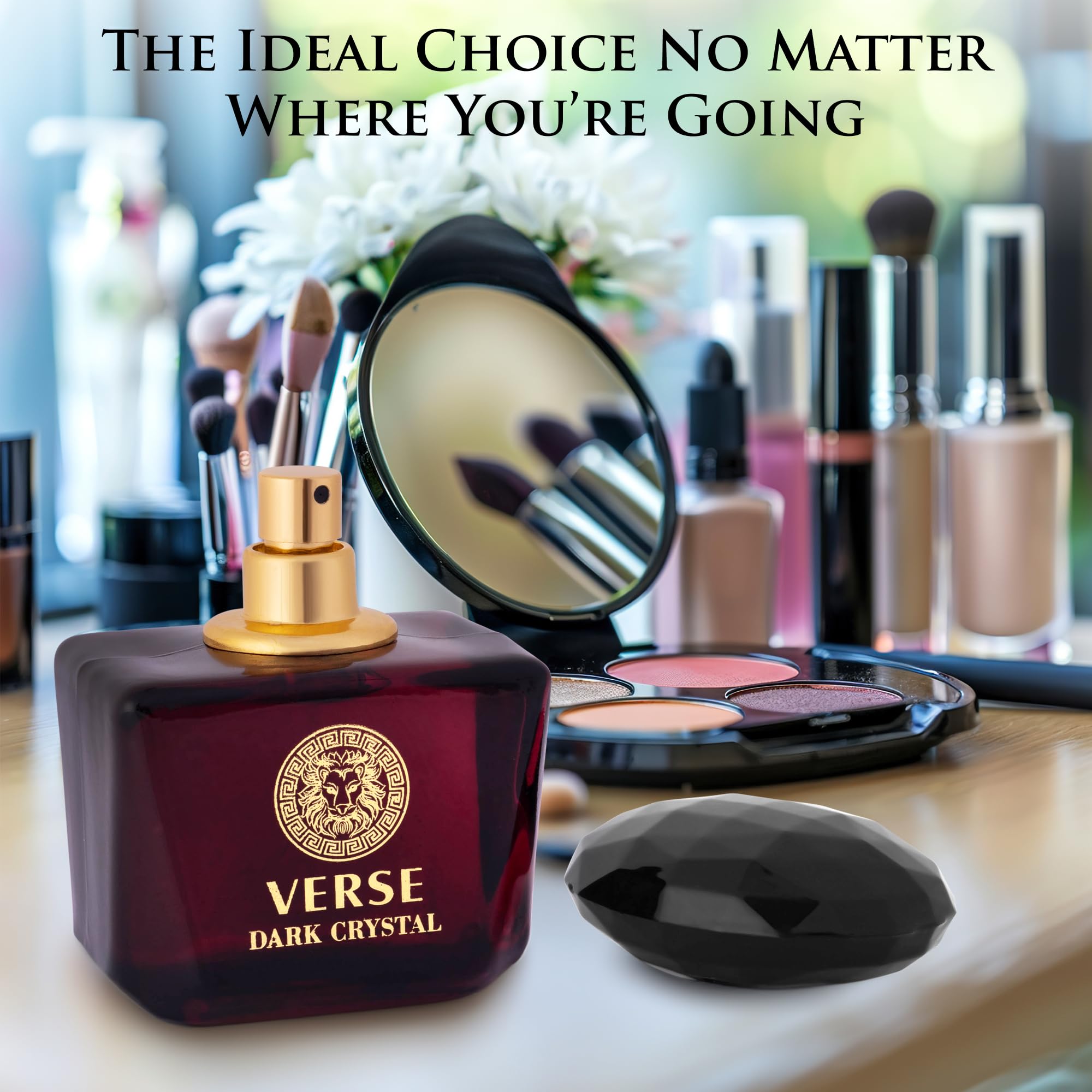 Verse Dark Crystal for Women by NovoGlow – 3.4 fl oz Eau de Parfum