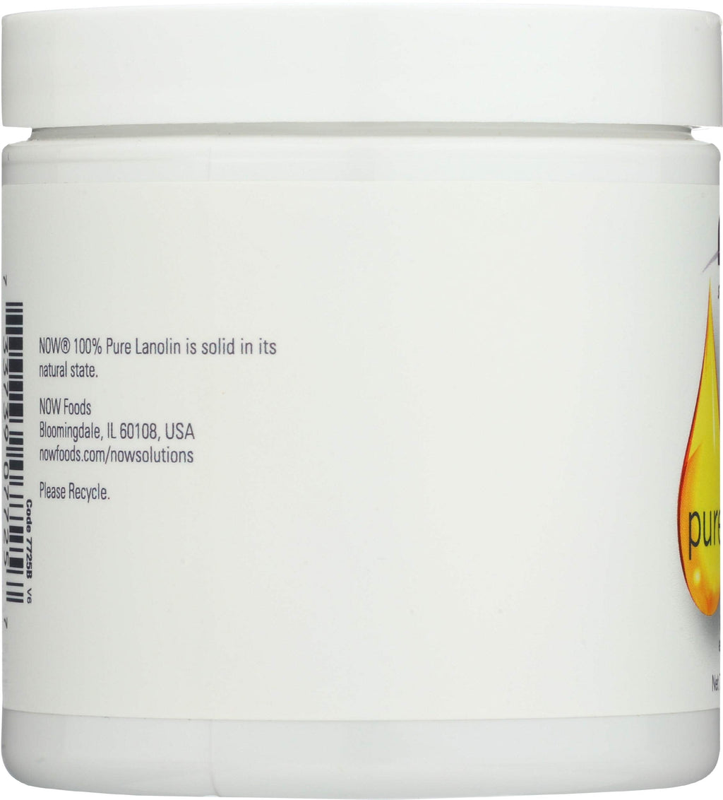 NOW Foods Pure Lanolin - 7 oz | Rich Moisturizer for Dry Skin