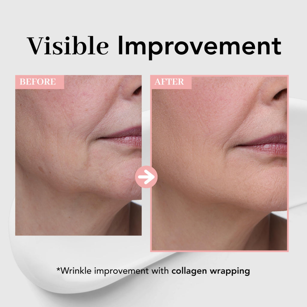 NOWATER Collagen Wrapping Mask – Glass Skin Peel Off, Hydration & Firming
