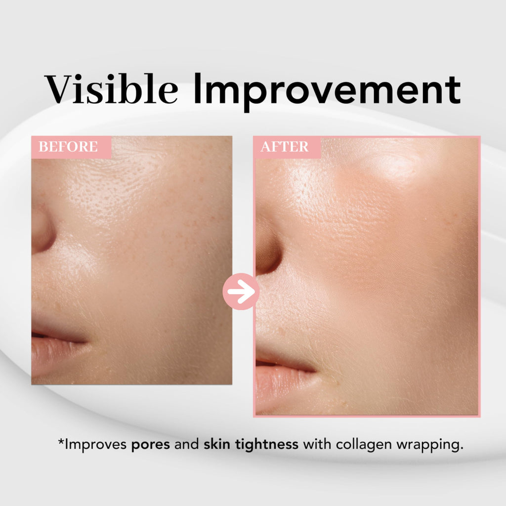 NOWATER Collagen Wrapping Mask – Glass Skin Peel Off, Hydration & Firming
