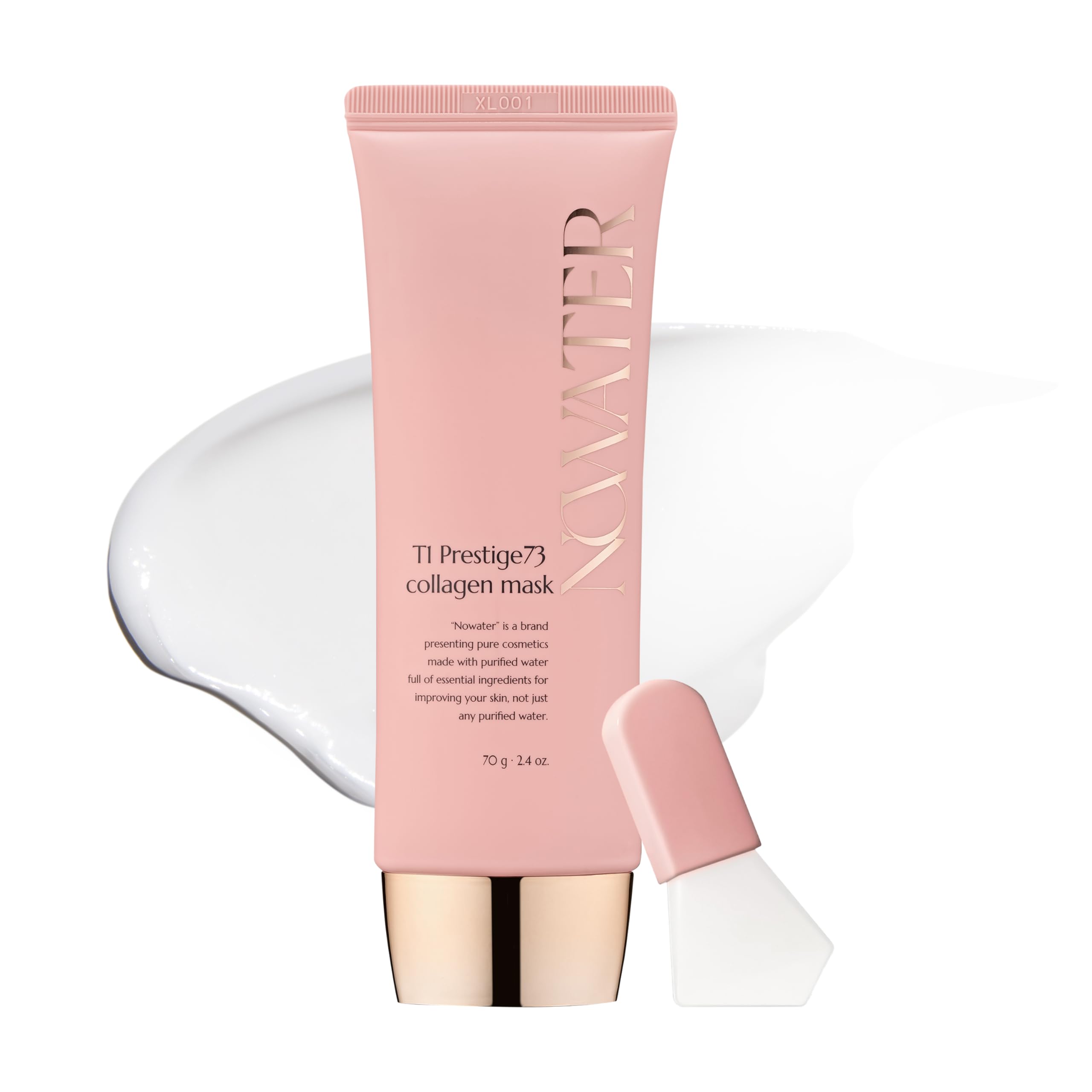 NOWATER Collagen Wrapping Mask – Glass Skin Peel Off, Hydration & Firming