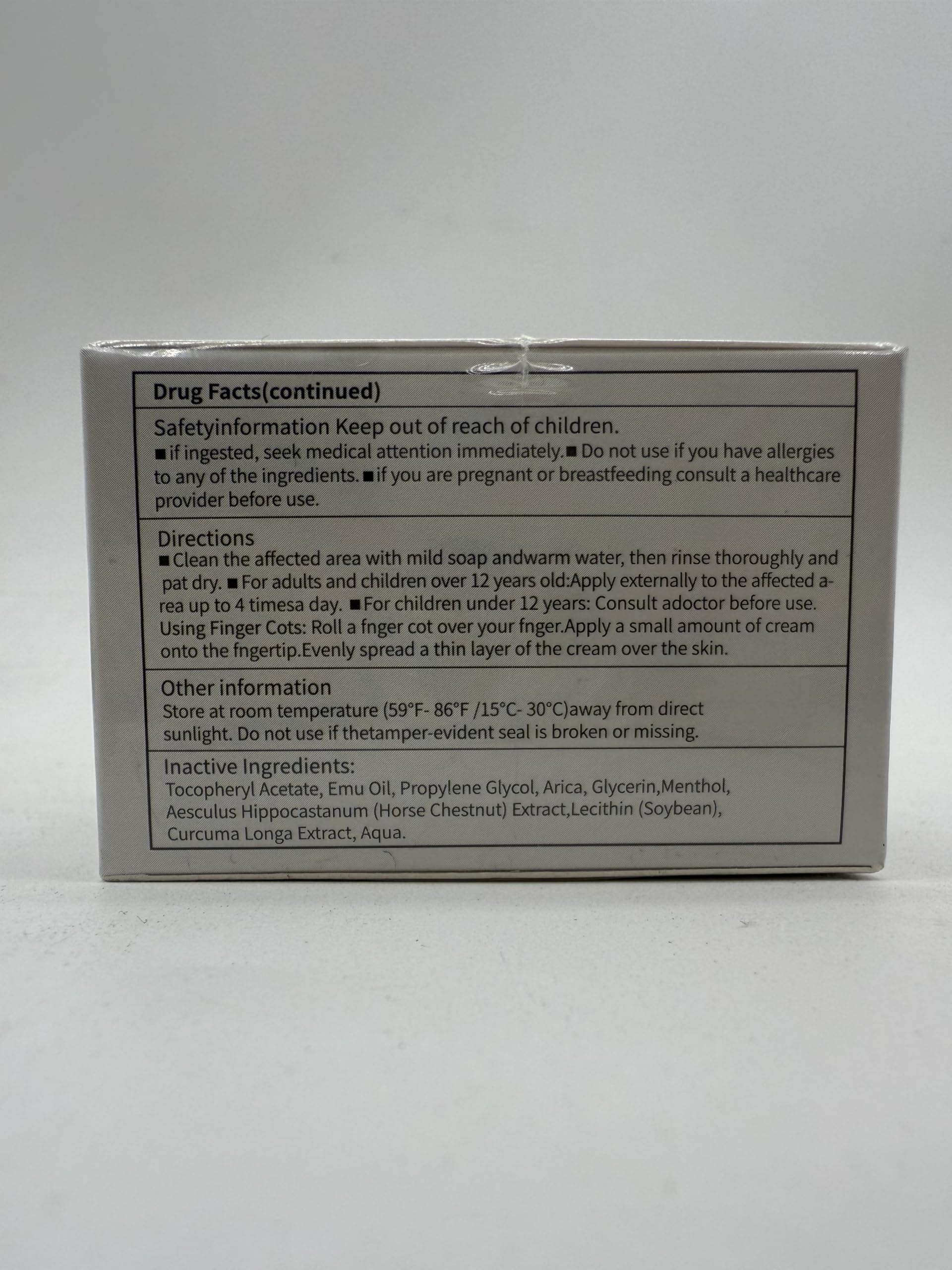 Noxdav Numbing Cream Extra Strength – 6H Maximum Temporary Comfort for Skin