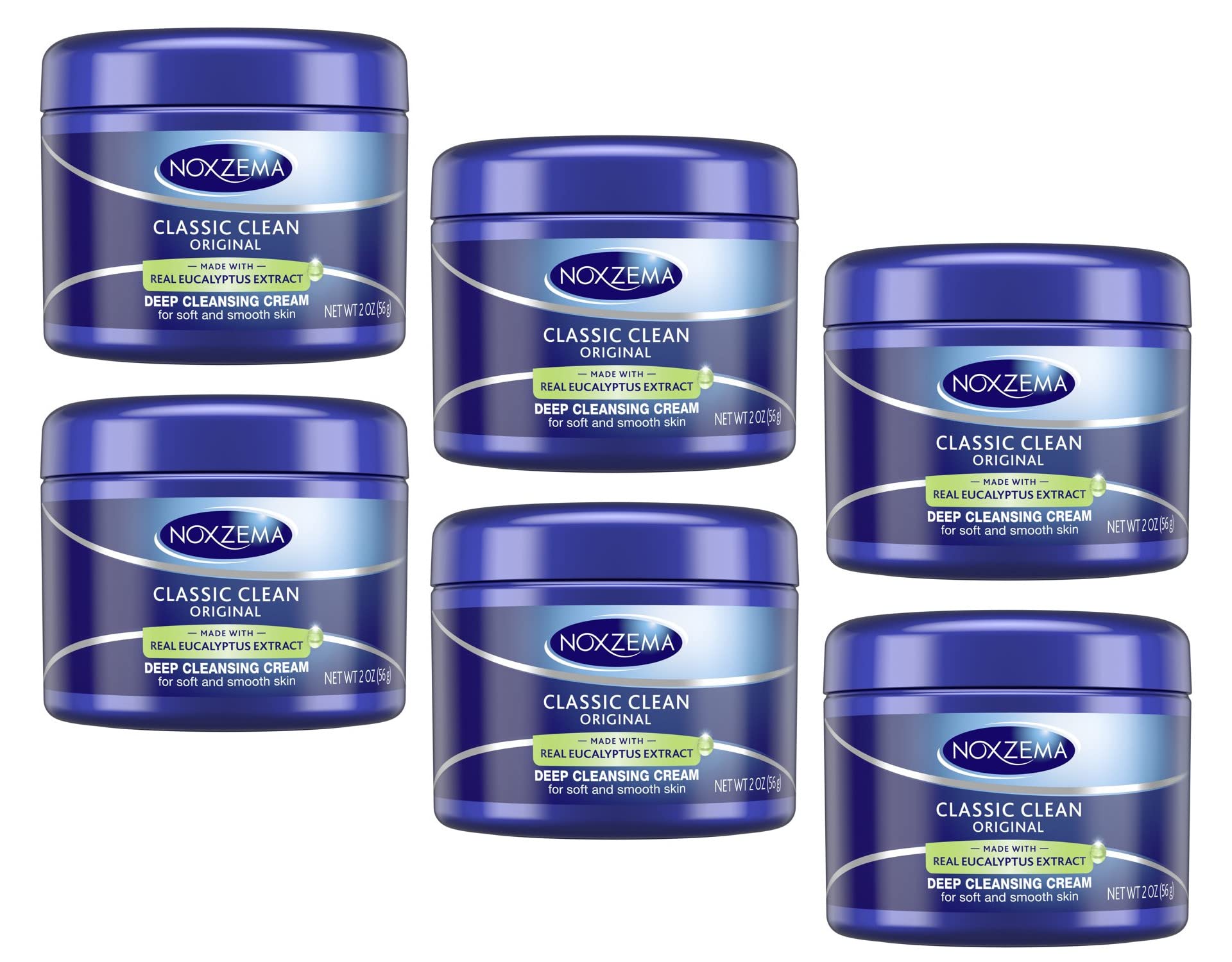 Noxzema Original Deep Cleansing Cream 2oz — Pack of 6