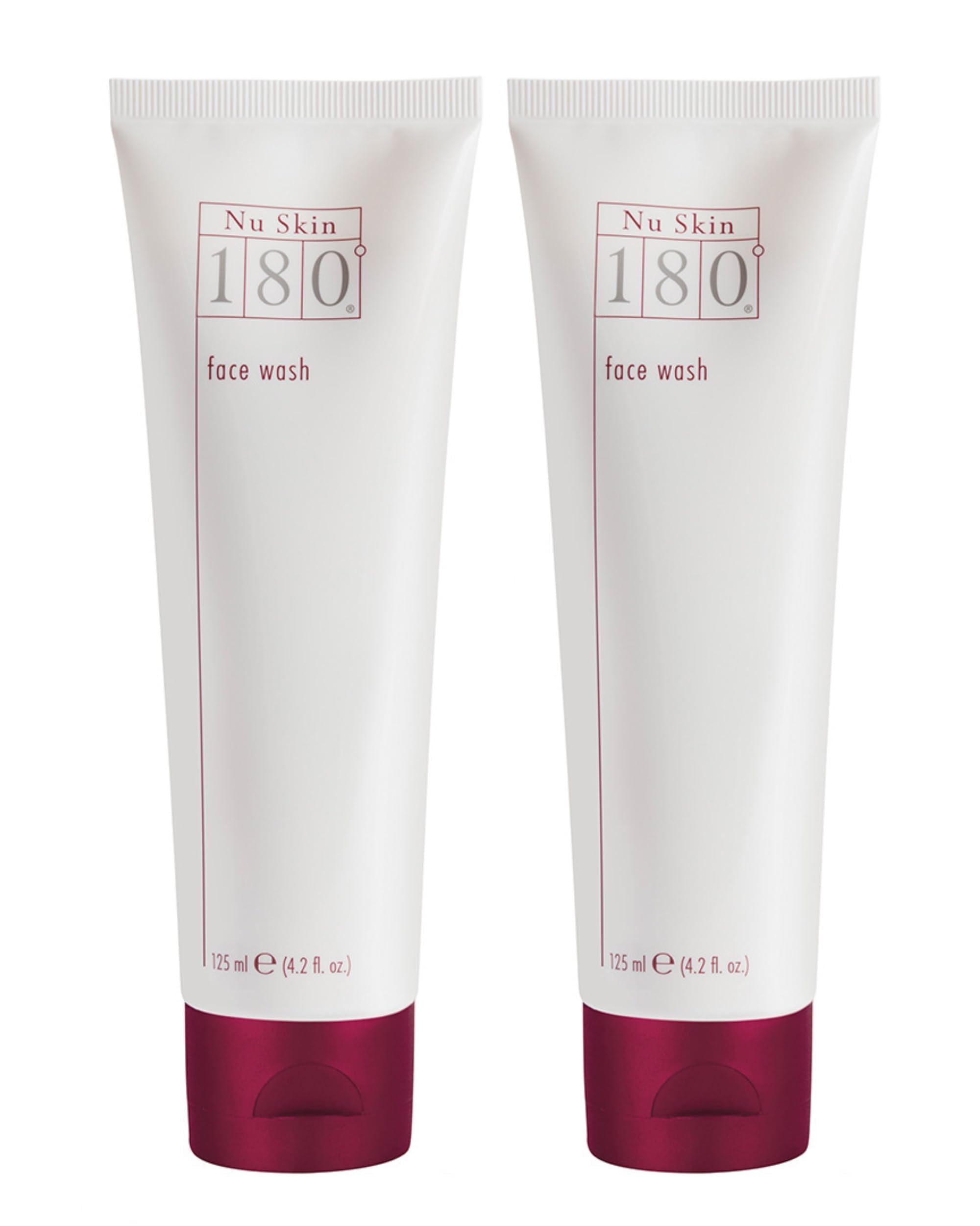 Nu Skin 180° Face Wash | Vitamin C Cleanser with Antioxidants | Hydrating Daily Cleanser – 2 Pack