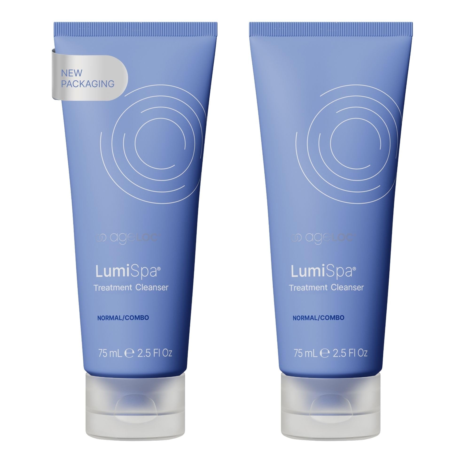 Nu Skin ageLOC LumiSpa Treatment Cleanser for Normal/Combo Skin – 2 Pack | Enhanced LumiSpa Performance
